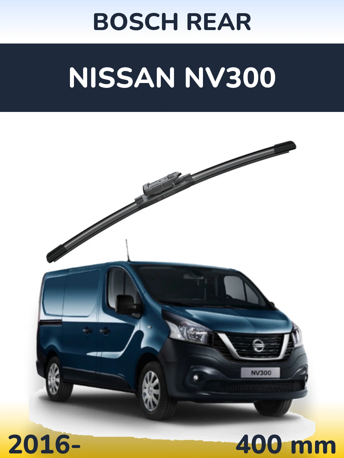 Torkarblad BOSCH Rear för Nissan NV300