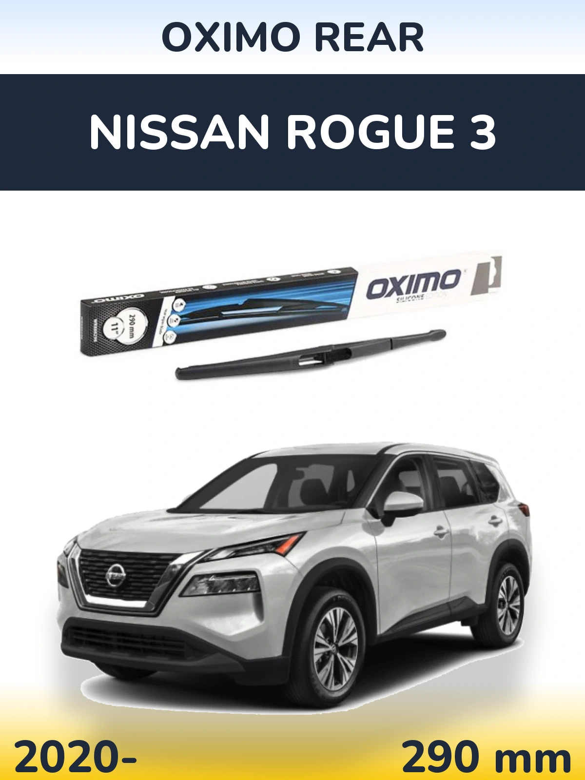 Torkarblad Oximo Rear för Nissan Rogue 3