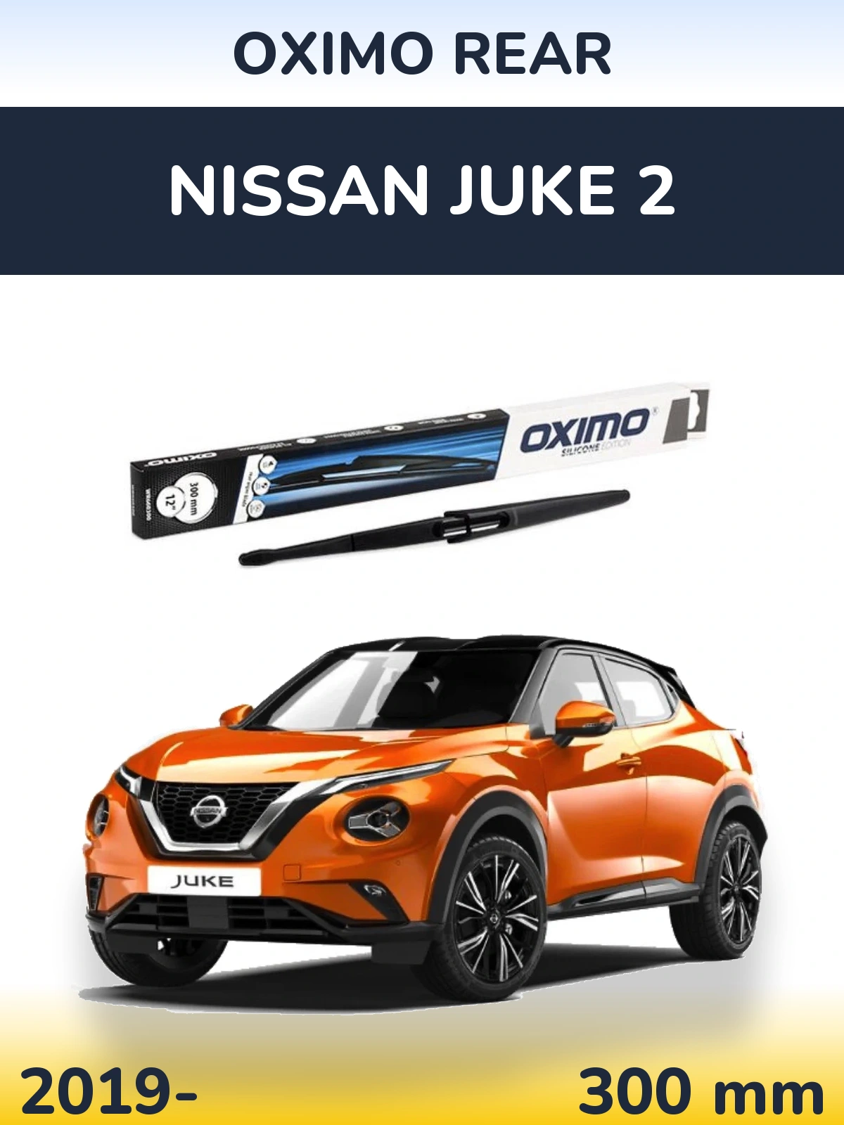 Torkarblad Oximo Rear för Nissan Juke 2