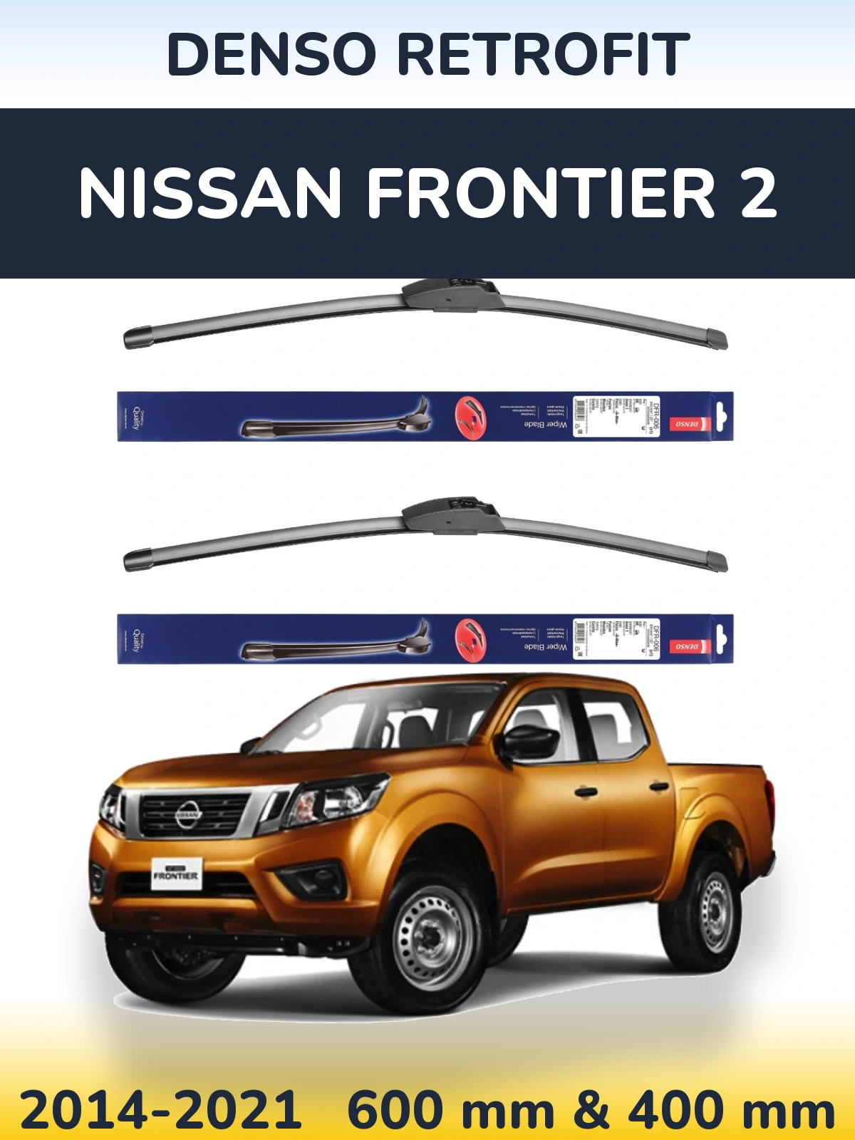 Torkarblad Denso Retrofit för Nissan Frontier 2