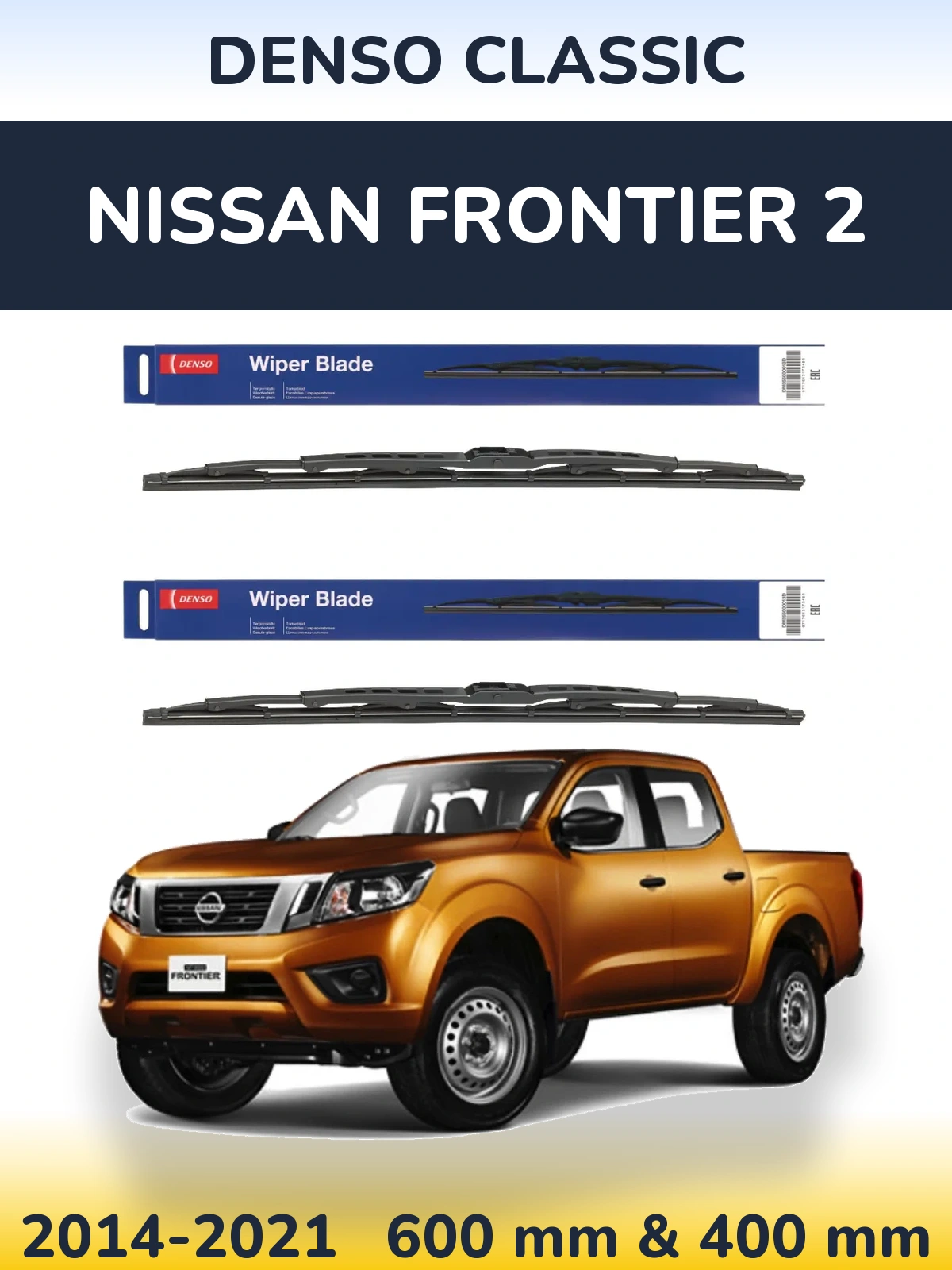 Torkarblad Denso Classic för Nissan Frontier 2