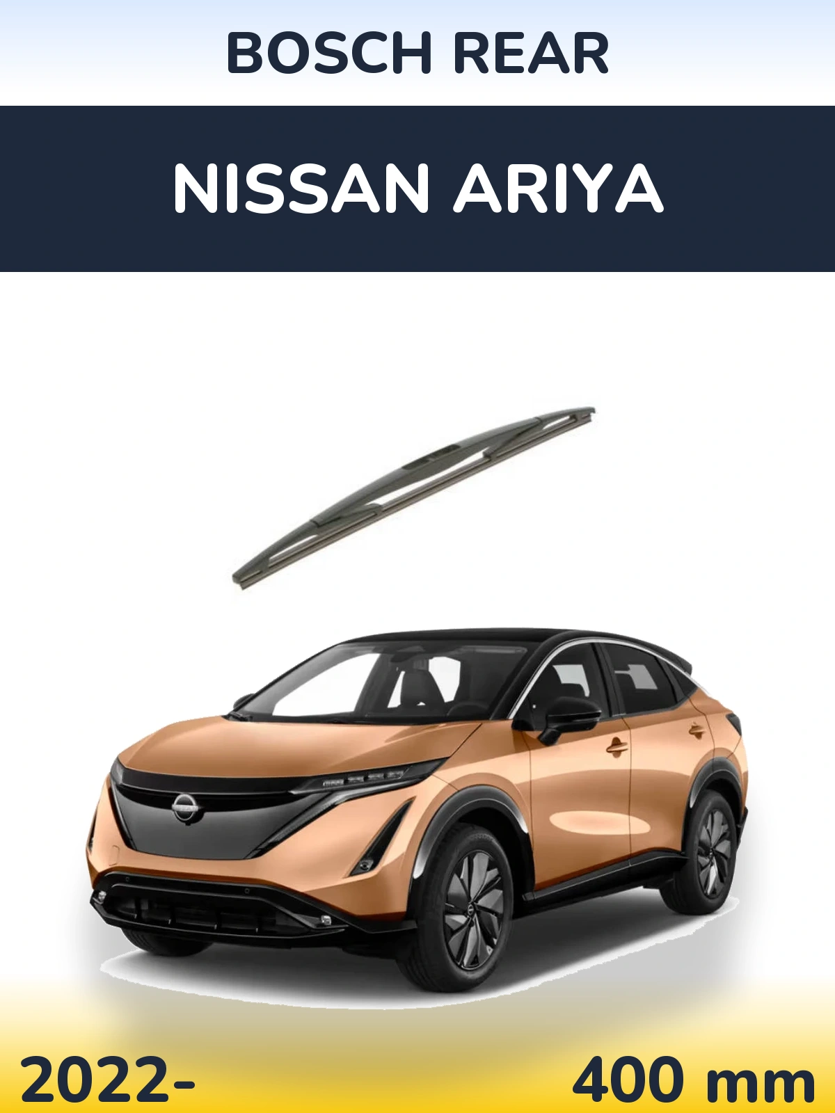 Torkarblad BOSCH Rear för Nissan Ariya