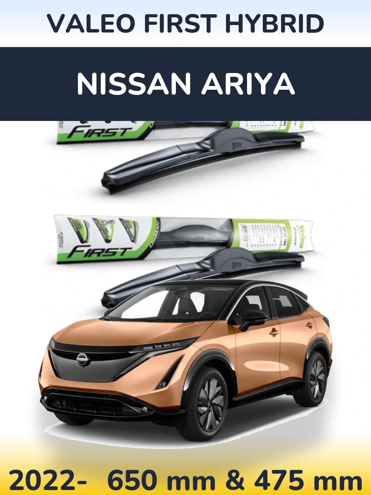 Torkarblad Valeo First Hybrid för Nissan Ariya