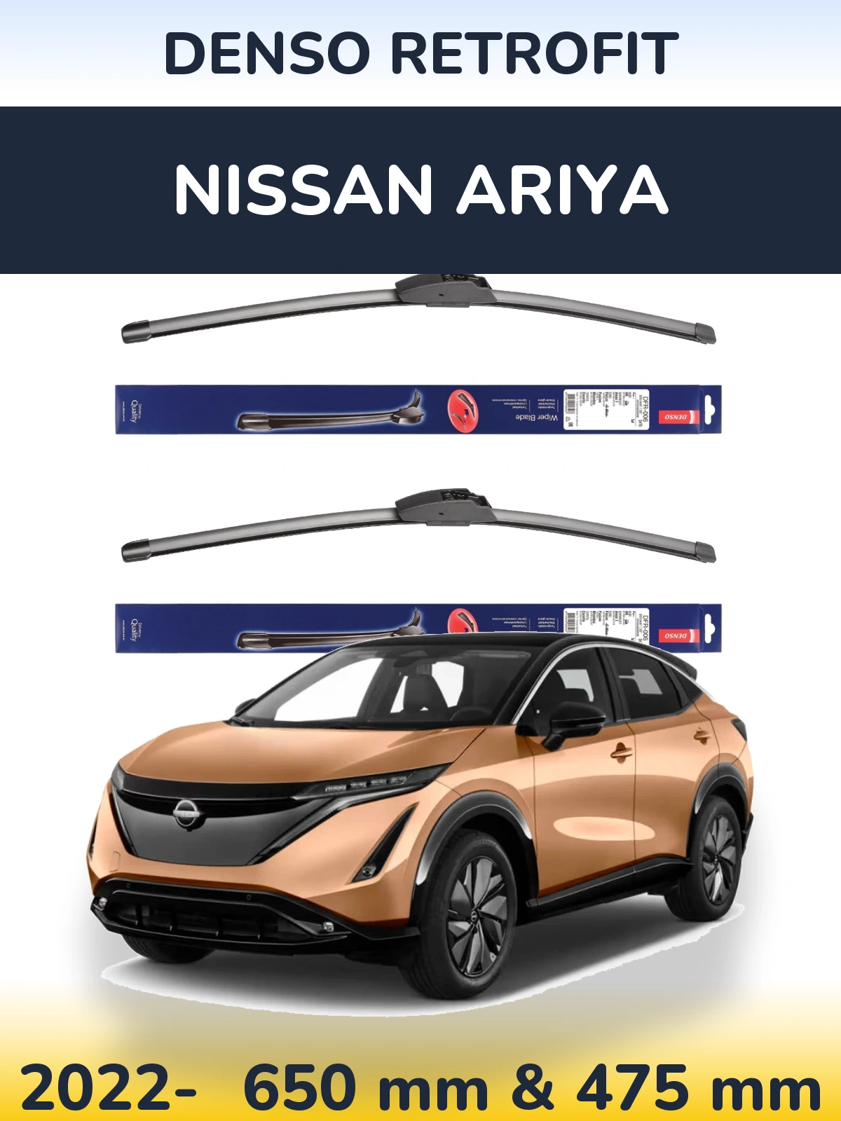 Torkarblad Denso Retrofit för Nissan Ariya