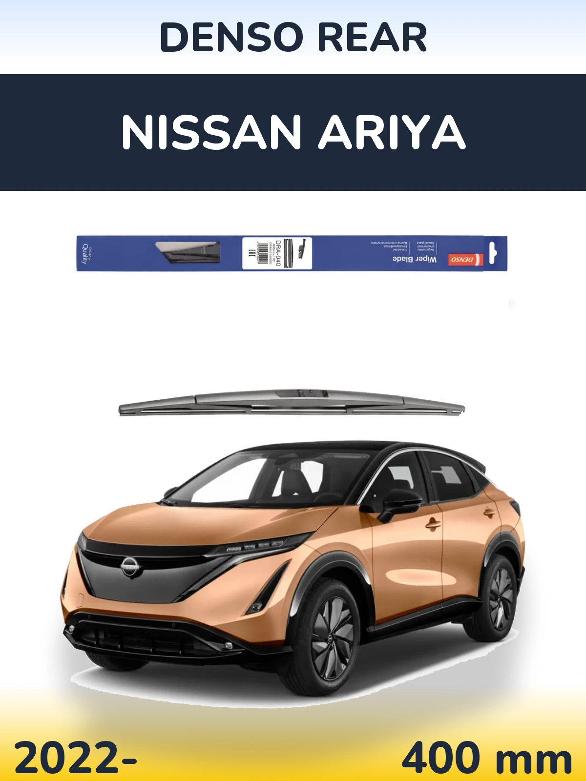 Torkarblad Denso Rear för Nissan Ariya