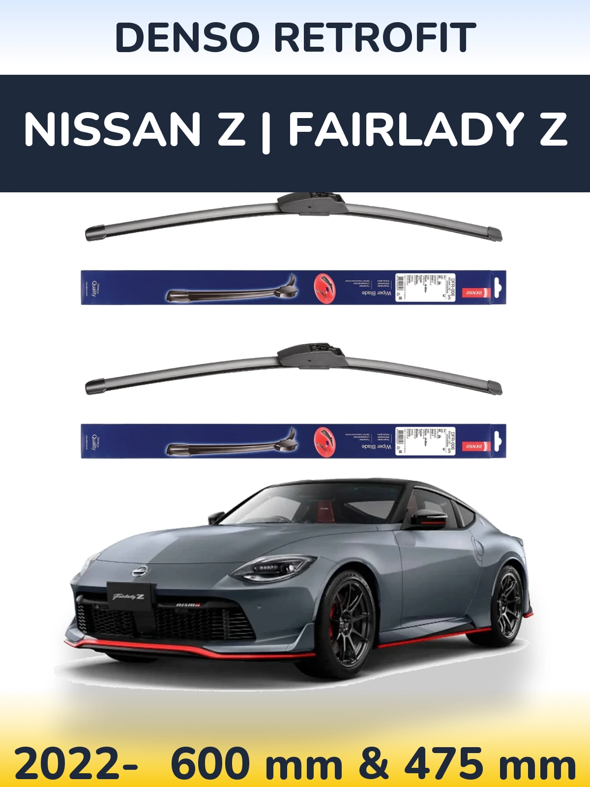 Torkarblad Denso Retrofit för Nissan Z | Fairlady Z