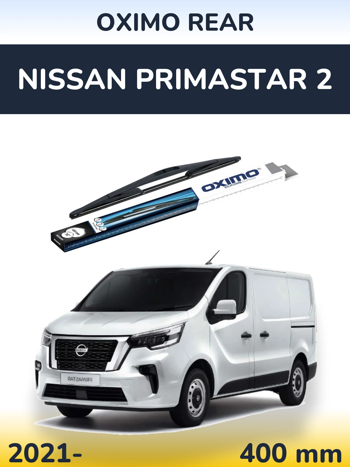 Torkarblad Oximo Rear för Nissan Primastar 2