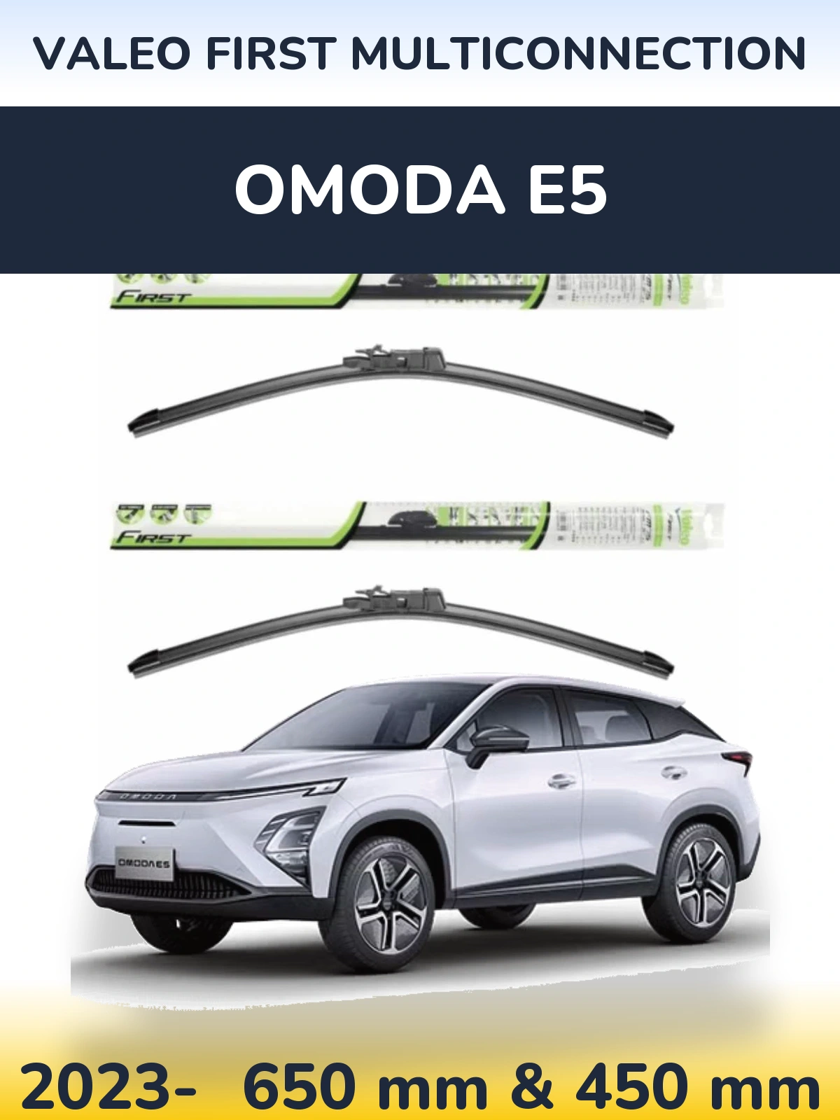Torkarblad Valeo First MultiConnection för Omoda E5