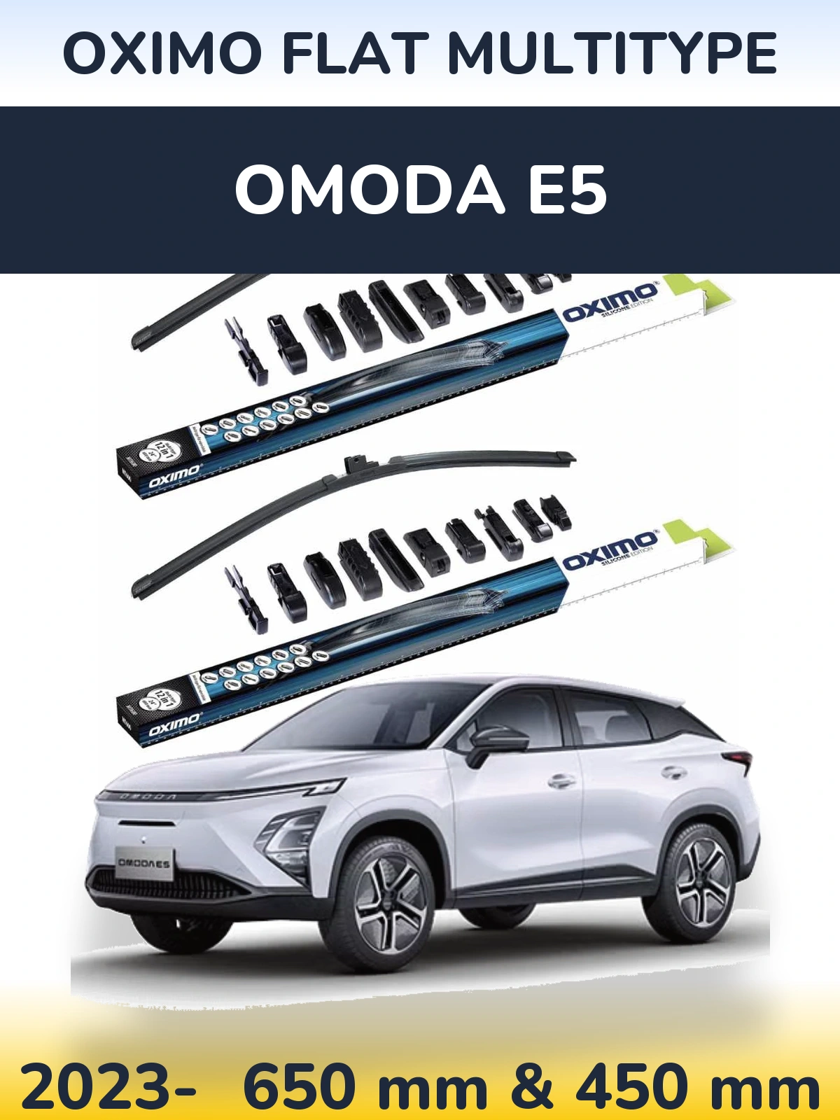 Torkarblad Oximo Flat MultiType för Omoda E5