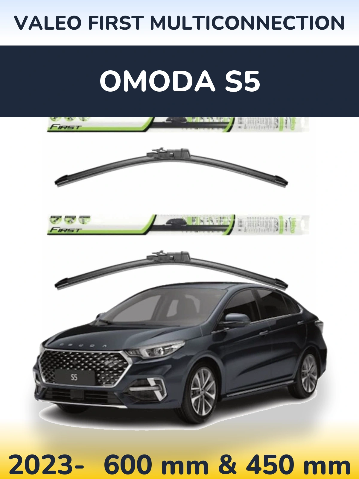 Torkarblad Valeo First MultiConnection för Omoda S5