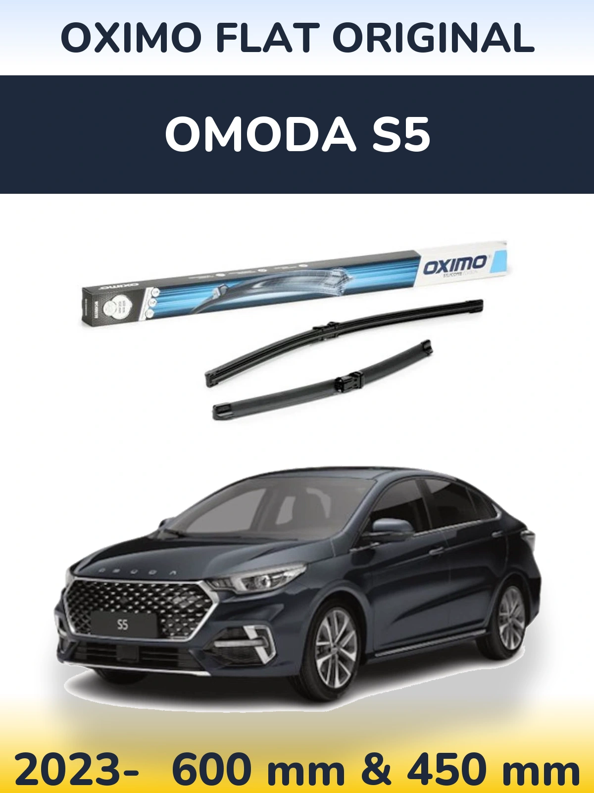 Torkarblad Oximo Flat Original för Omoda S5