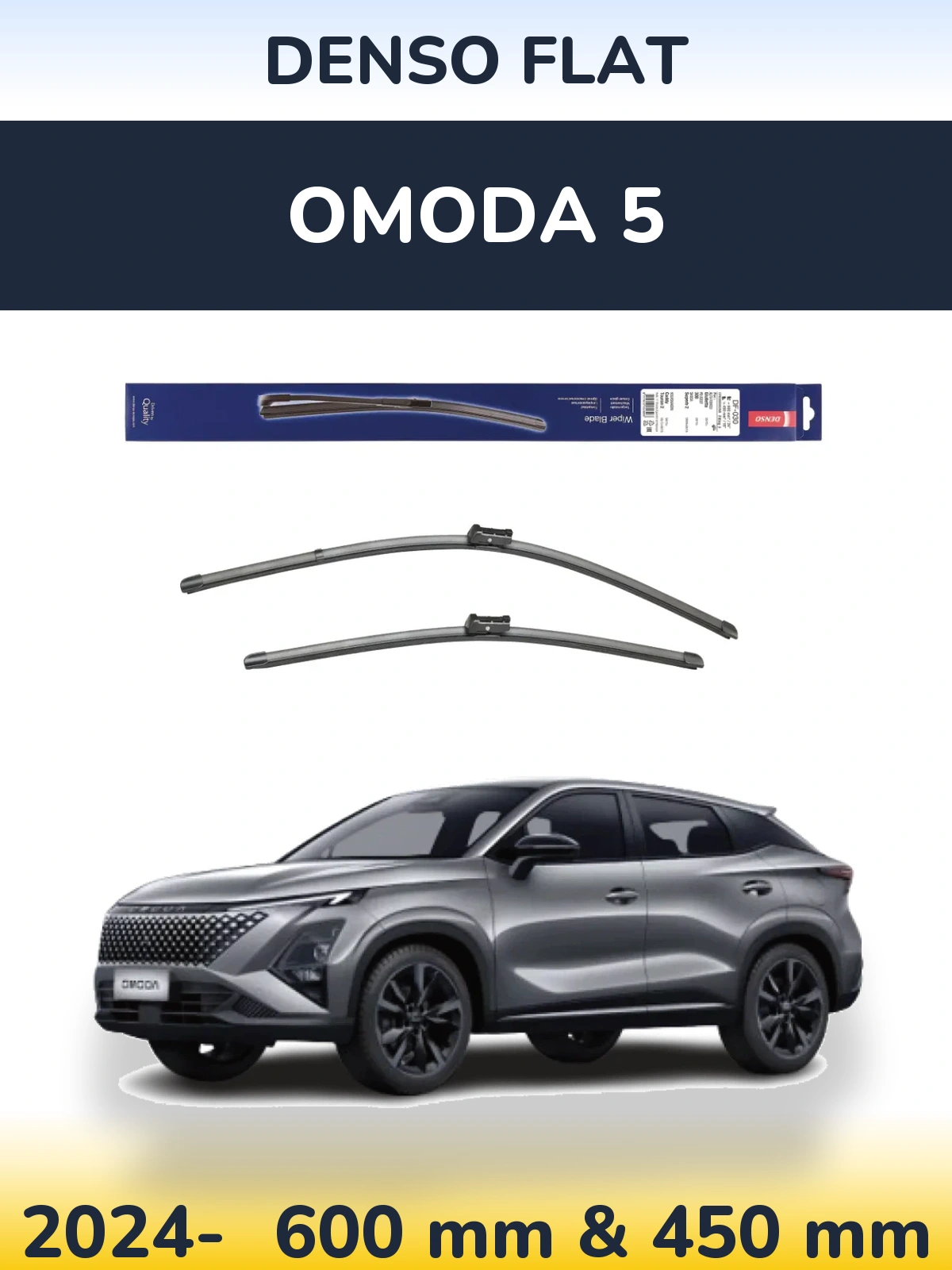 Torkarblad Denso Flat för Omoda 5
