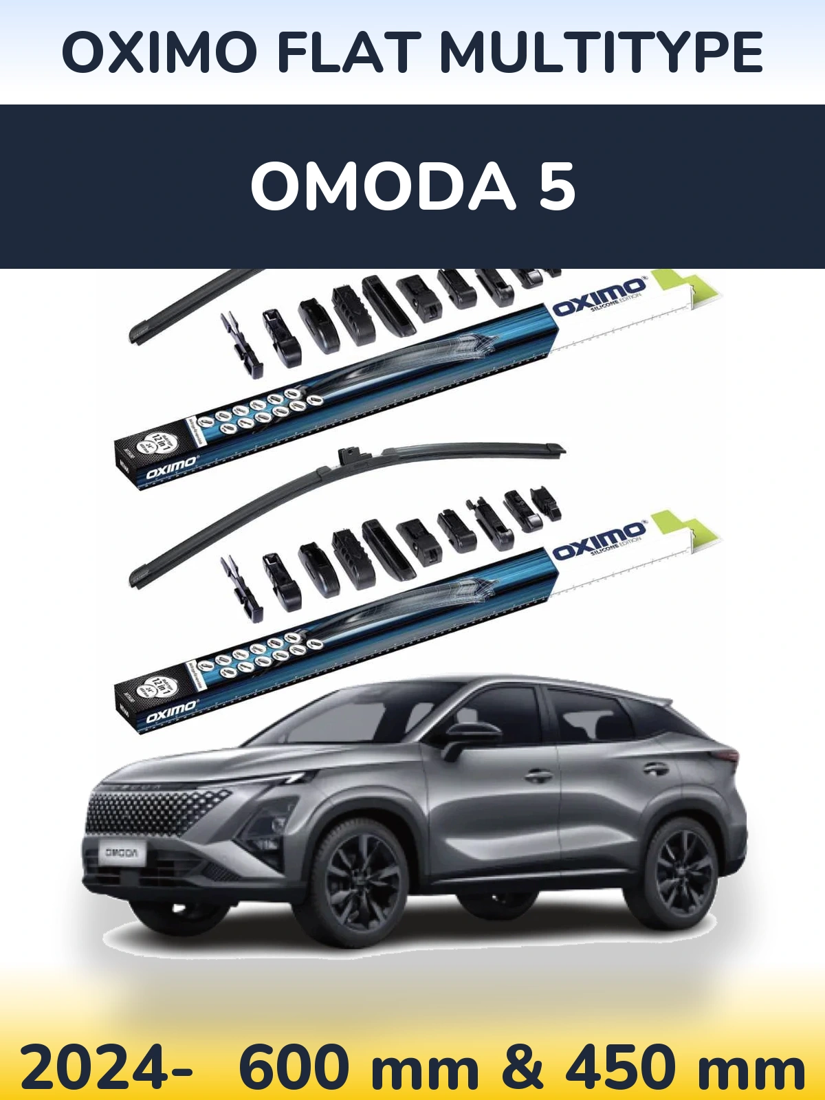 Torkarblad Oximo Flat MultiType för Omoda 5