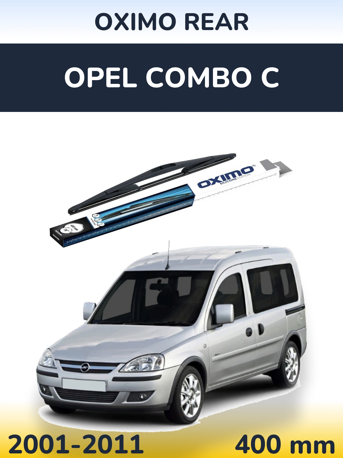 Torkarblad Oximo Rear för Opel Combo C