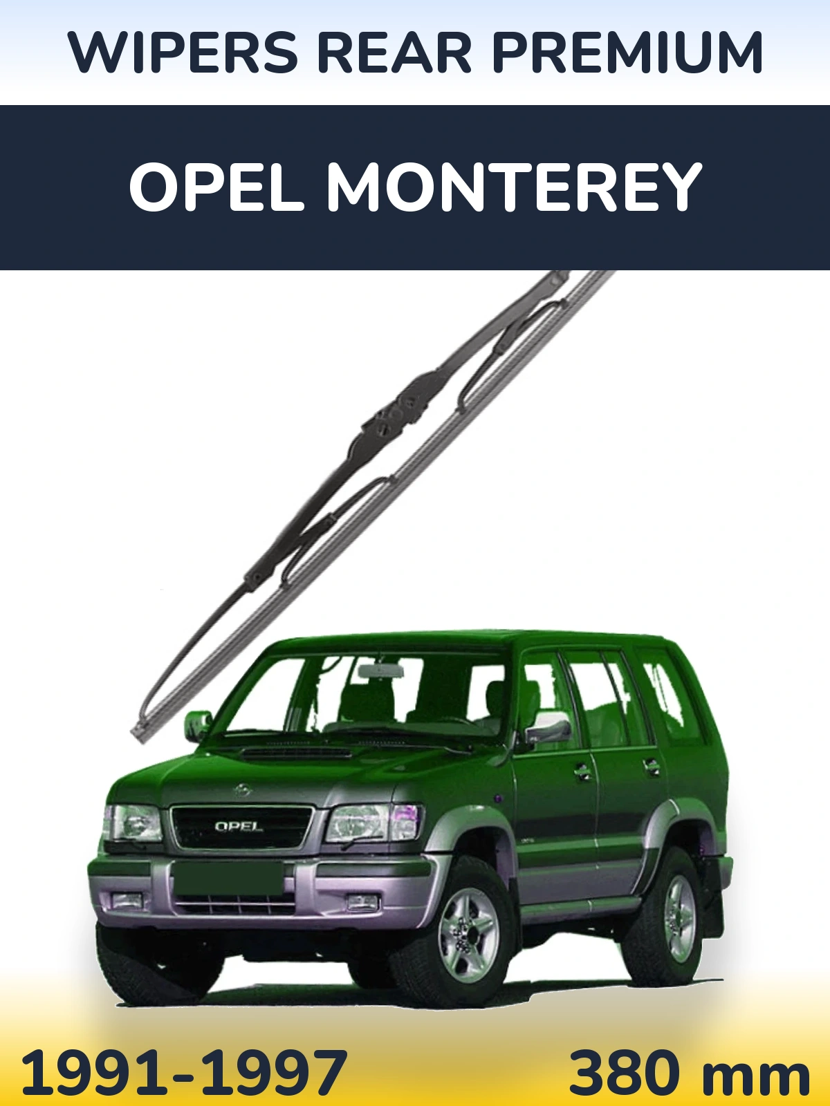 Torkarblad WIPERS REAR PREMIUM för Opel Monterey