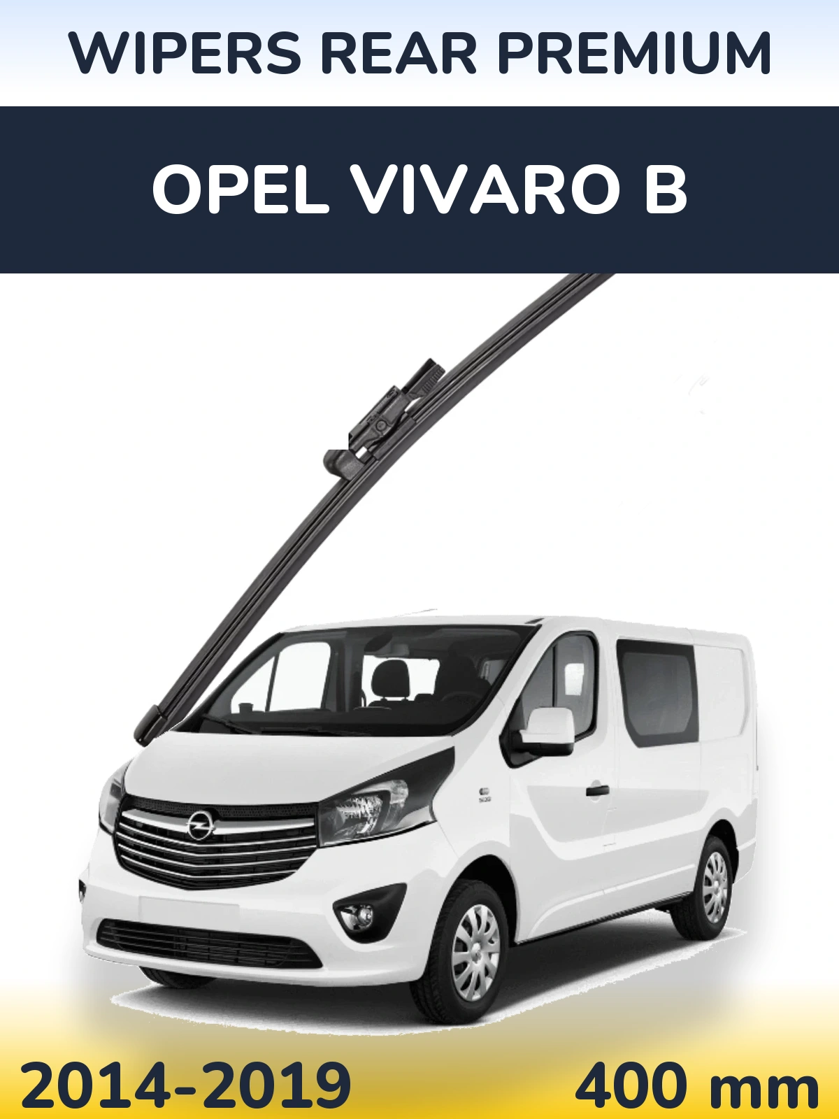 Torkarblad WIPERS REAR PREMIUM för Opel Vivaro B