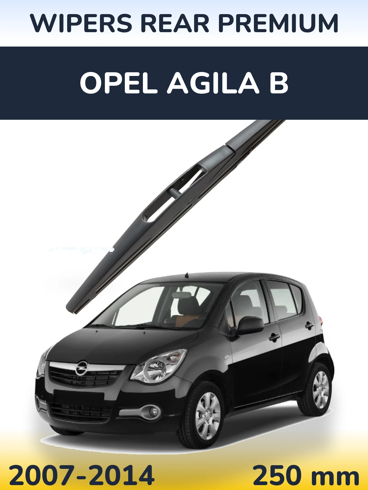 Torkarblad WIPERS REAR PREMIUM för Opel Agila B