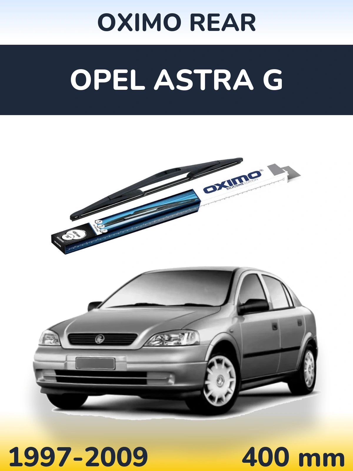 Задня щітка Oximo Rear 400 мм для Opel Astra G 1997-2009