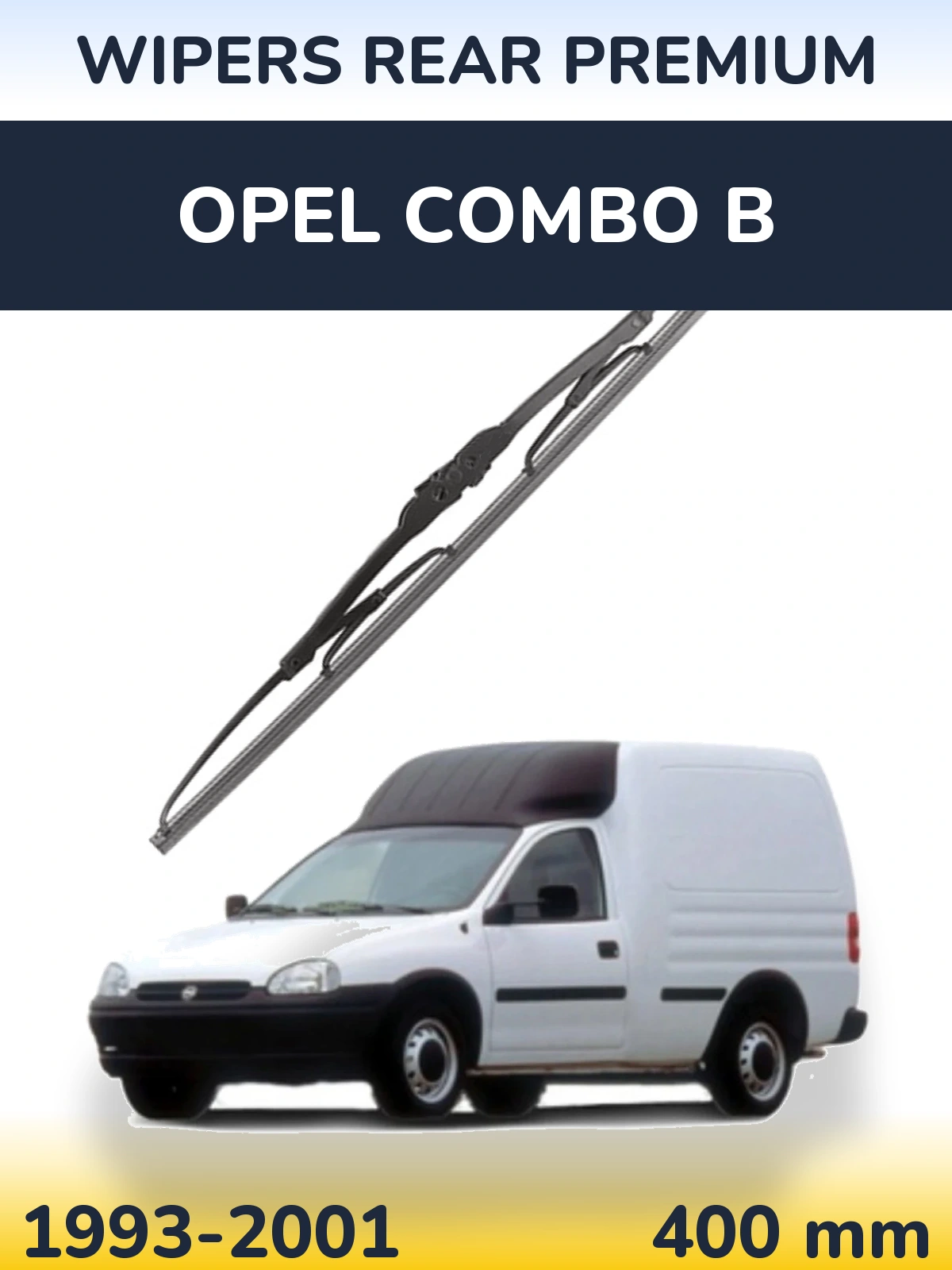 Torkarblad WIPERS REAR PREMIUM för Opel Combo B