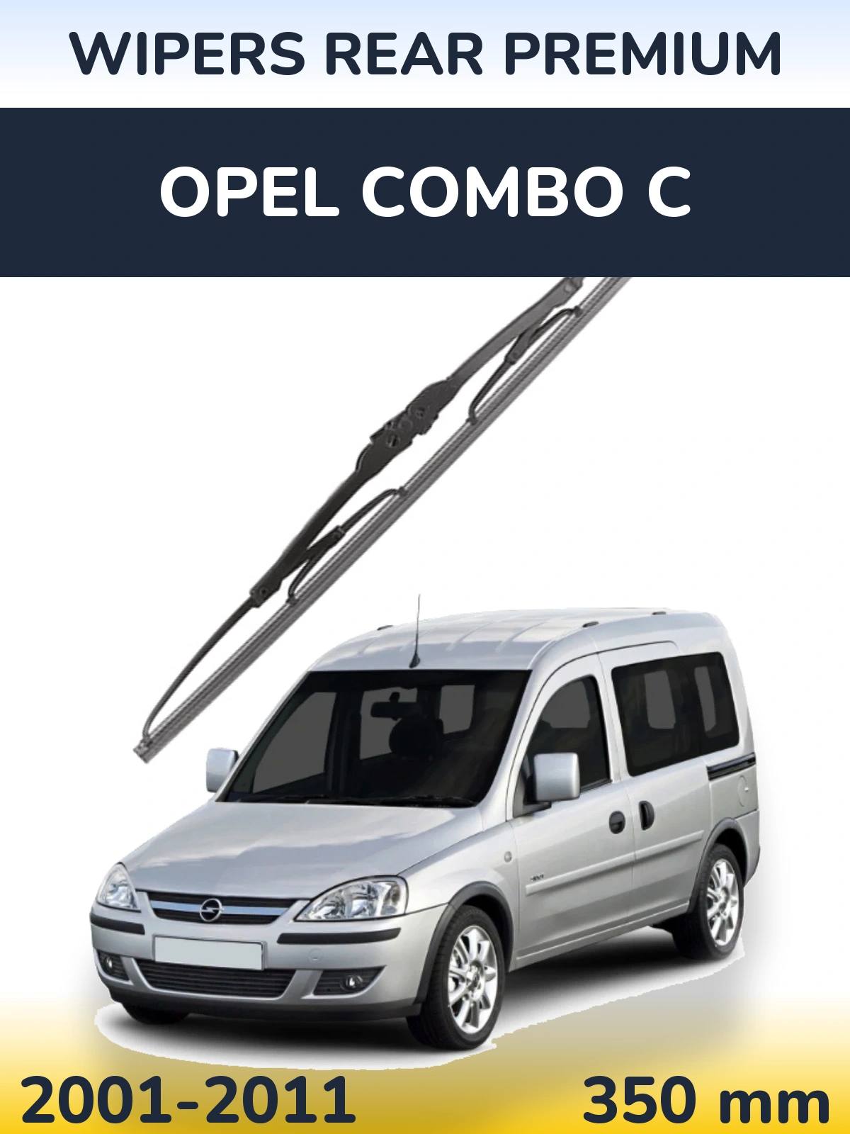 Torkarblad WIPERS REAR PREMIUM för Opel Combo C