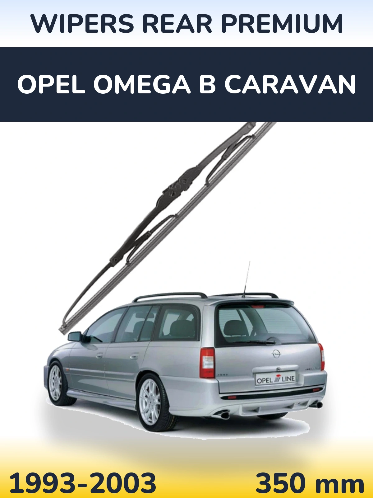 Torkarblad WIPERS REAR PREMIUM för Opel Omega B Caravan