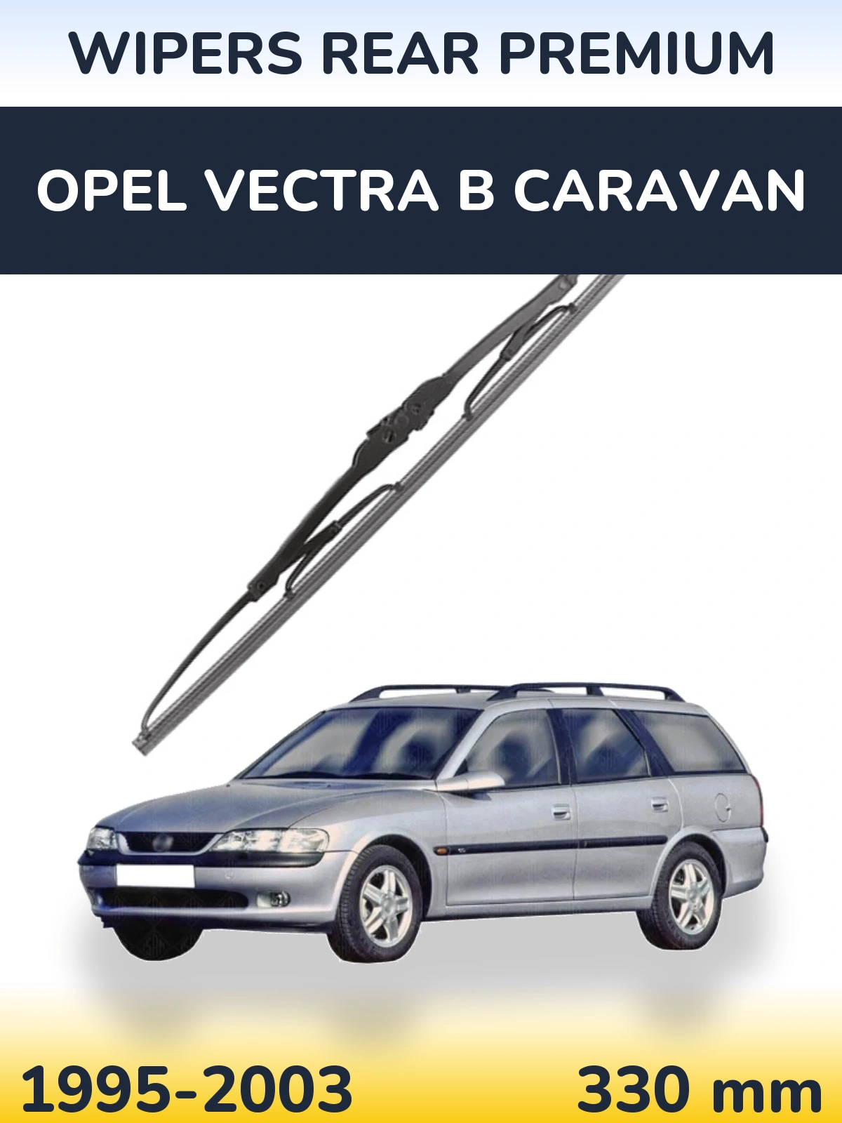 Torkarblad WIPERS REAR PREMIUM för Opel Vectra B Caravan
