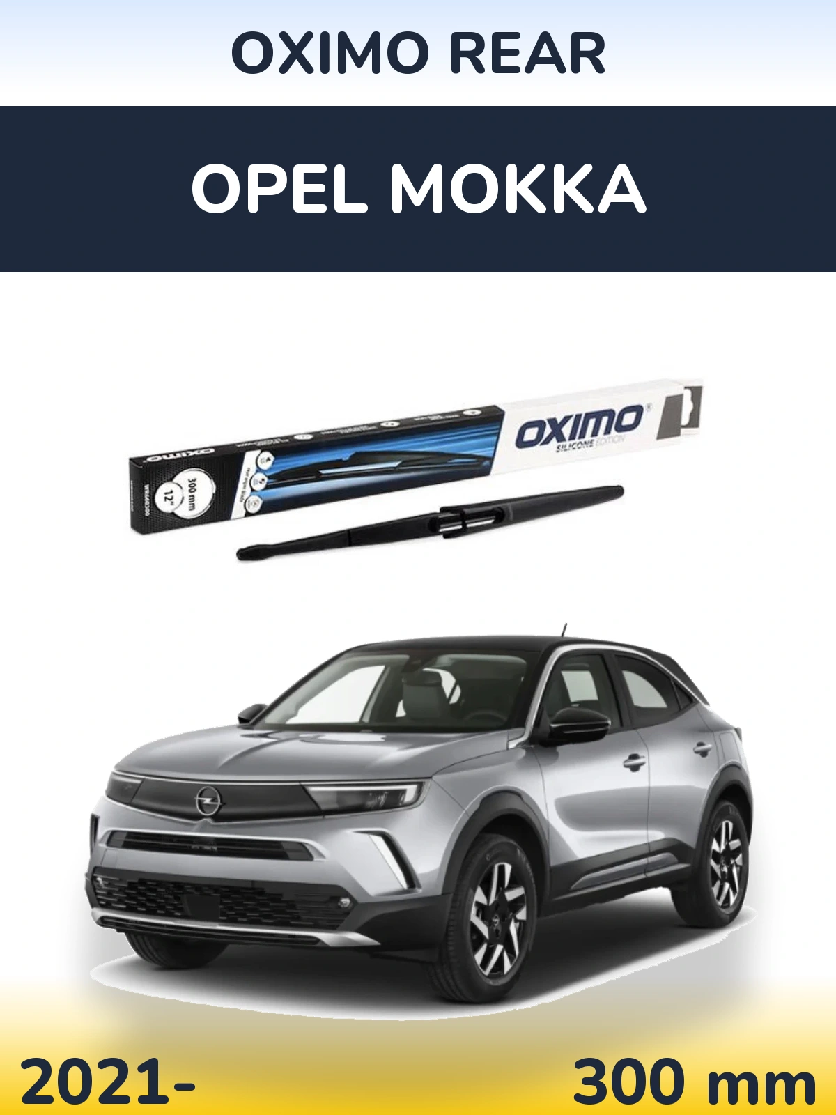 Torkarblad Oximo Rear för Opel Mokka