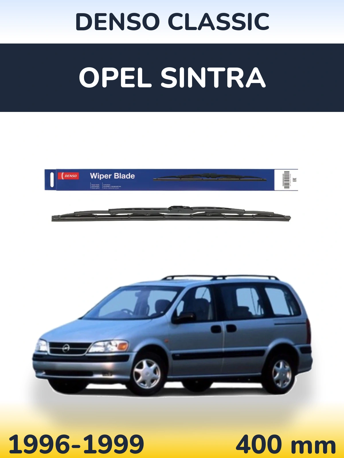 Torkarblad Denso Classic för Opel Sintra
