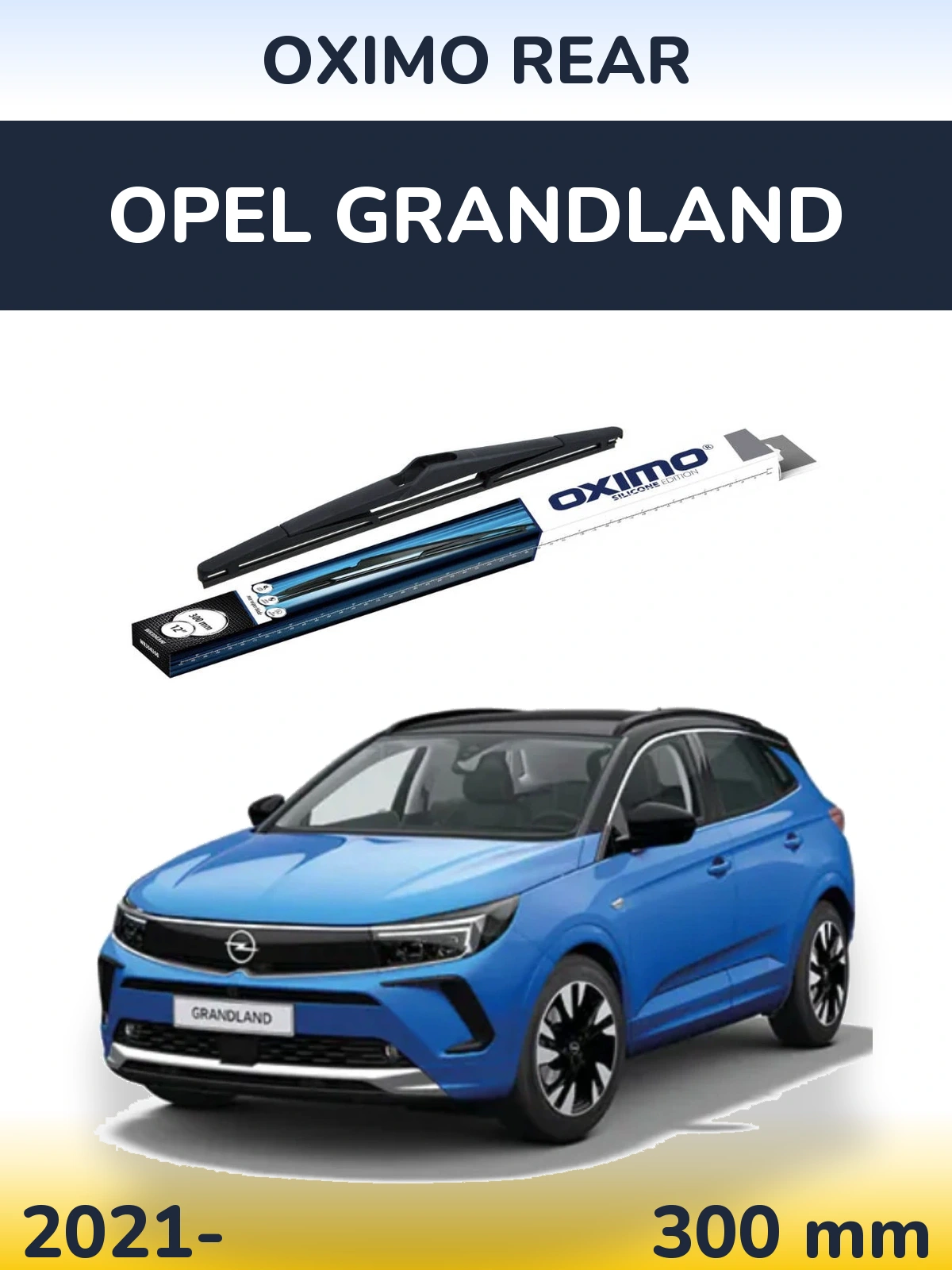 Torkarblad Oximo Rear för Opel Grandland