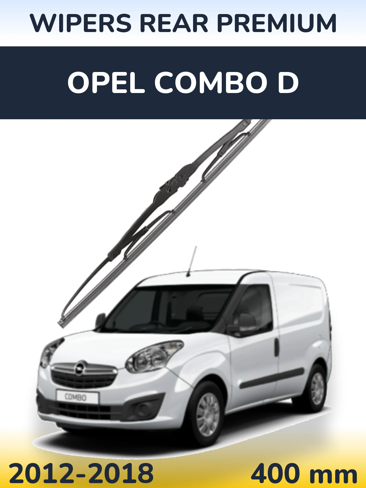 Torkarblad WIPERS REAR PREMIUM för Opel Combo D
