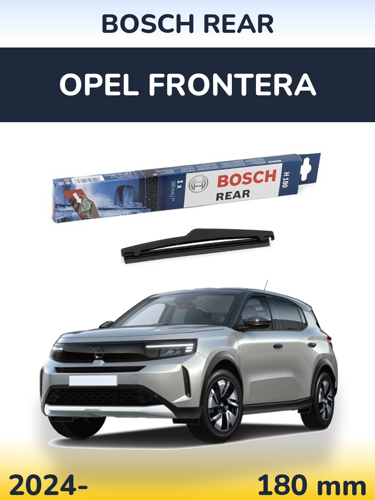 Torkarblad BOSCH Rear för Opel Frontera