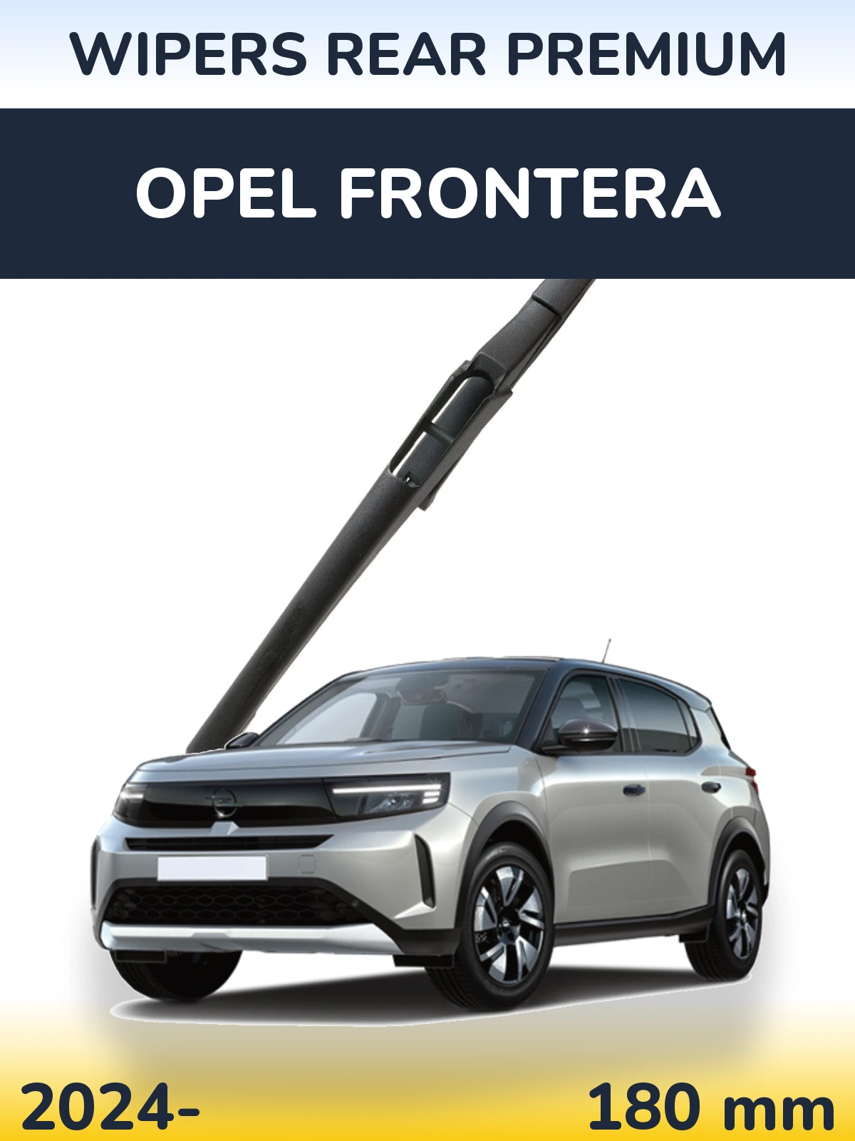 Задня щітка WIPERS REAR PREMIUM 180 мм для Opel Frontera 2024-2026