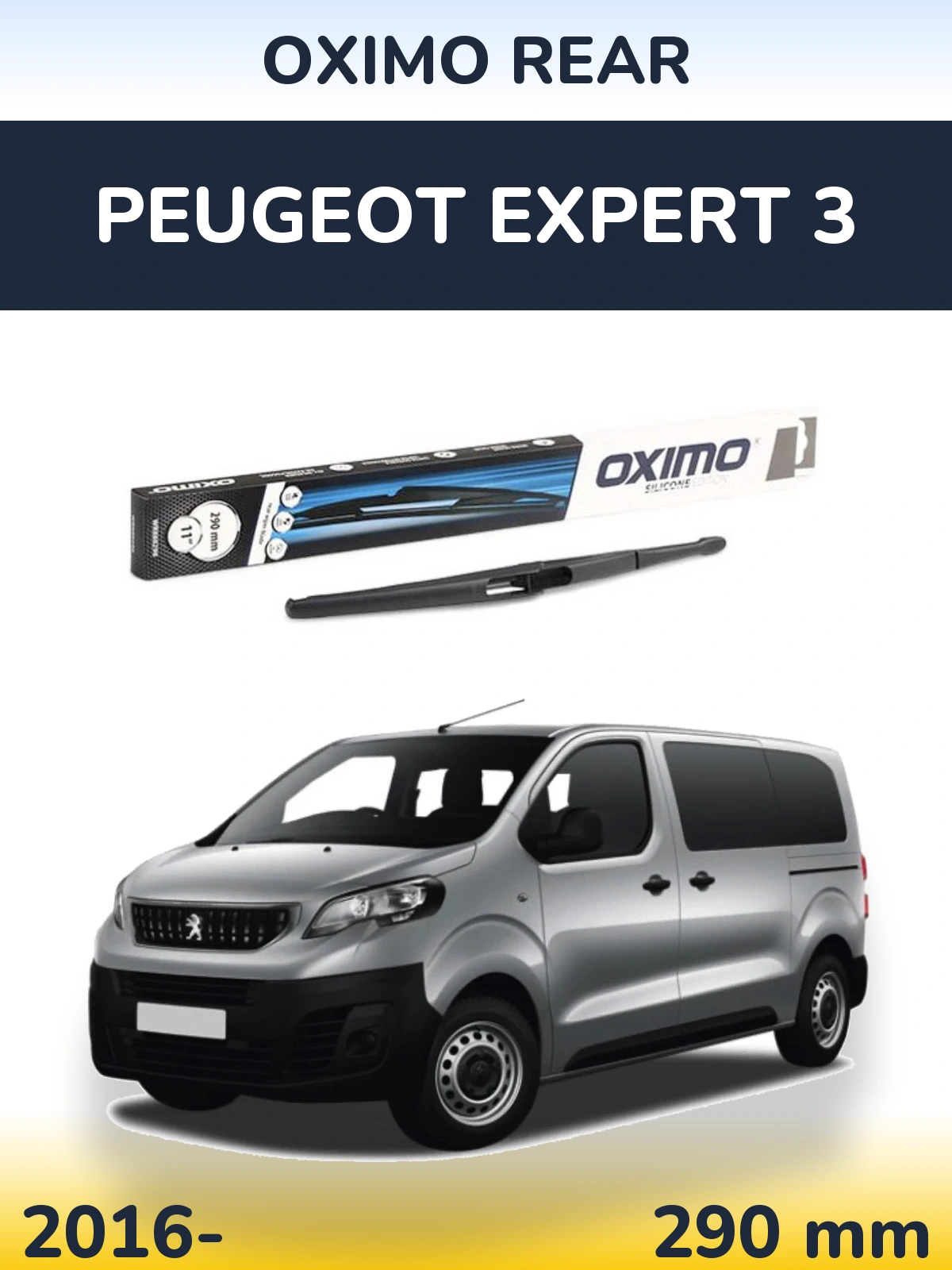 Torkarblad Oximo Rear för Peugeot Expert 3
