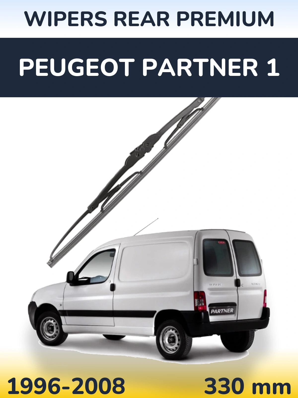 Torkarblad WIPERS REAR PREMIUM för Peugeot Partner 1