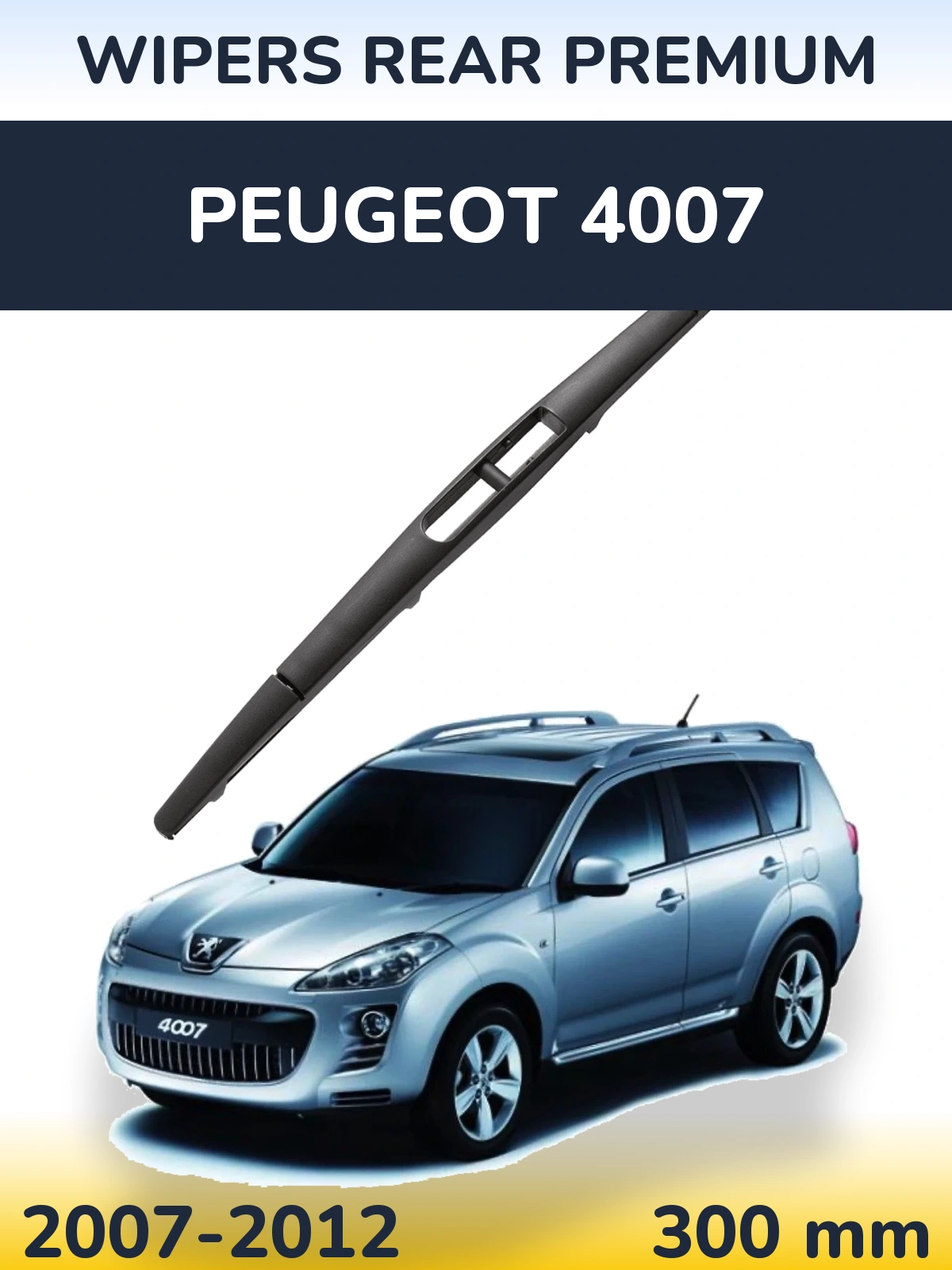 Torkarblad WIPERS REAR PREMIUM för Peugeot 4007