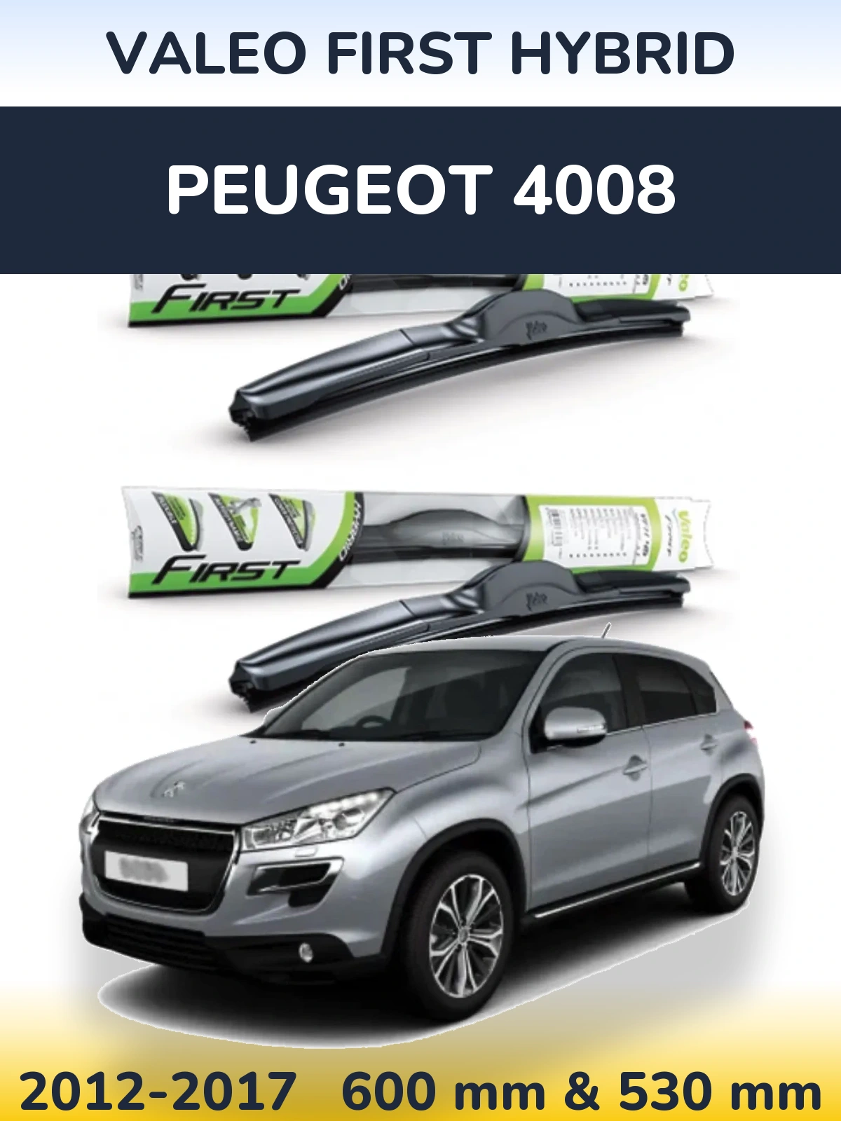 Torkarblad Valeo First Hybrid för Peugeot 4008