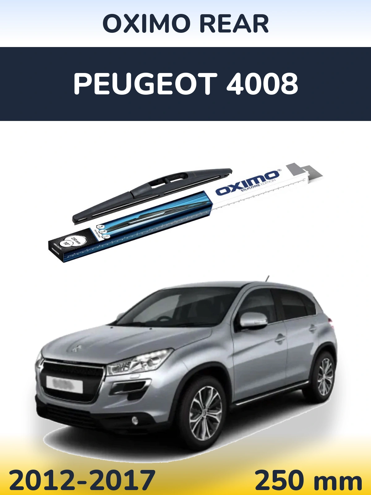 Torkarblad Oximo Rear för Peugeot 4008