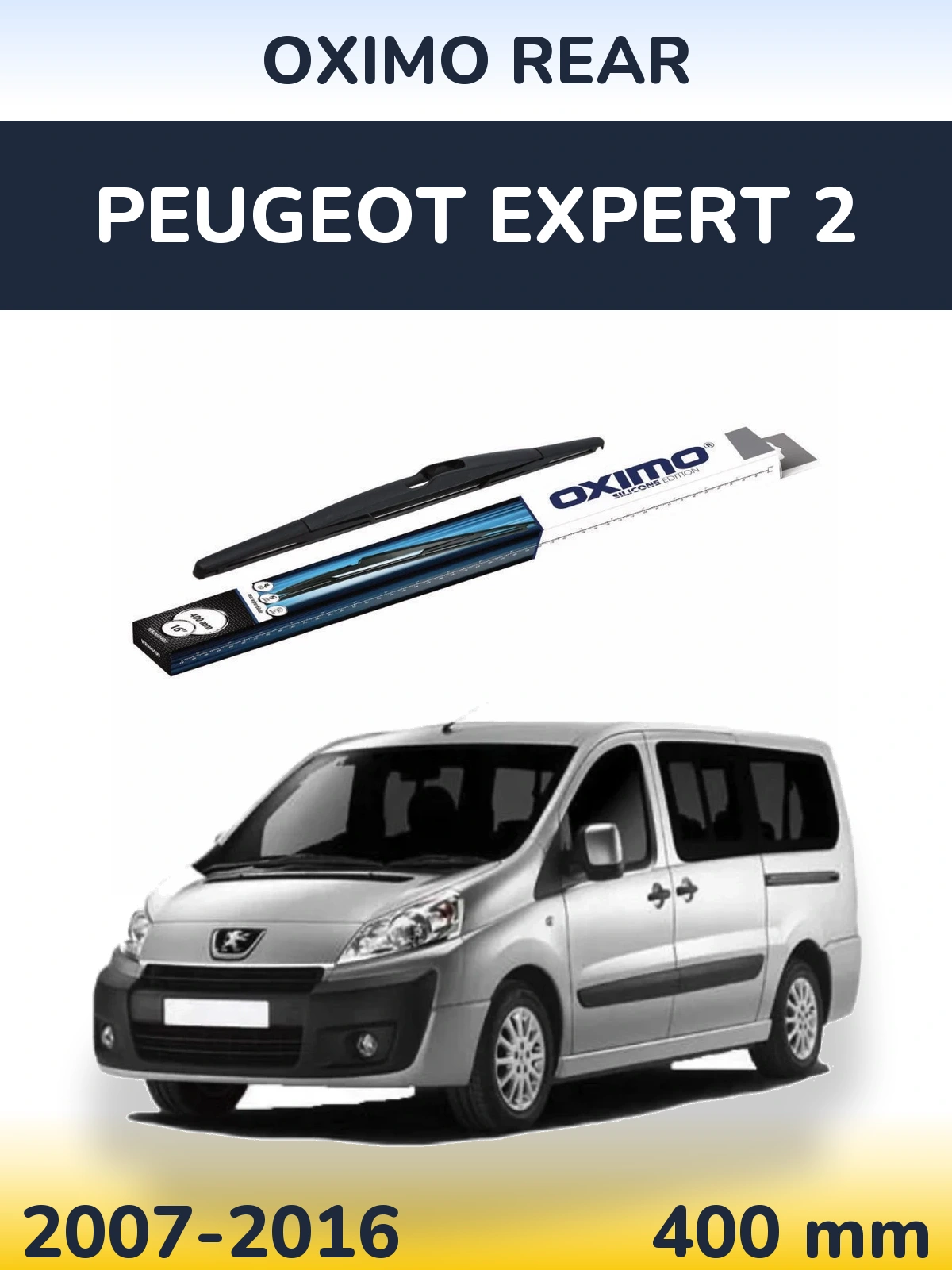 Torkarblad Oximo Rear för Peugeot Expert 2