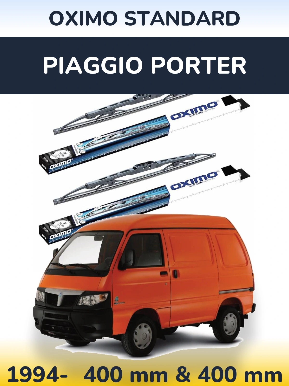 Torkarblad Oximo Standard för Piaggio Porter