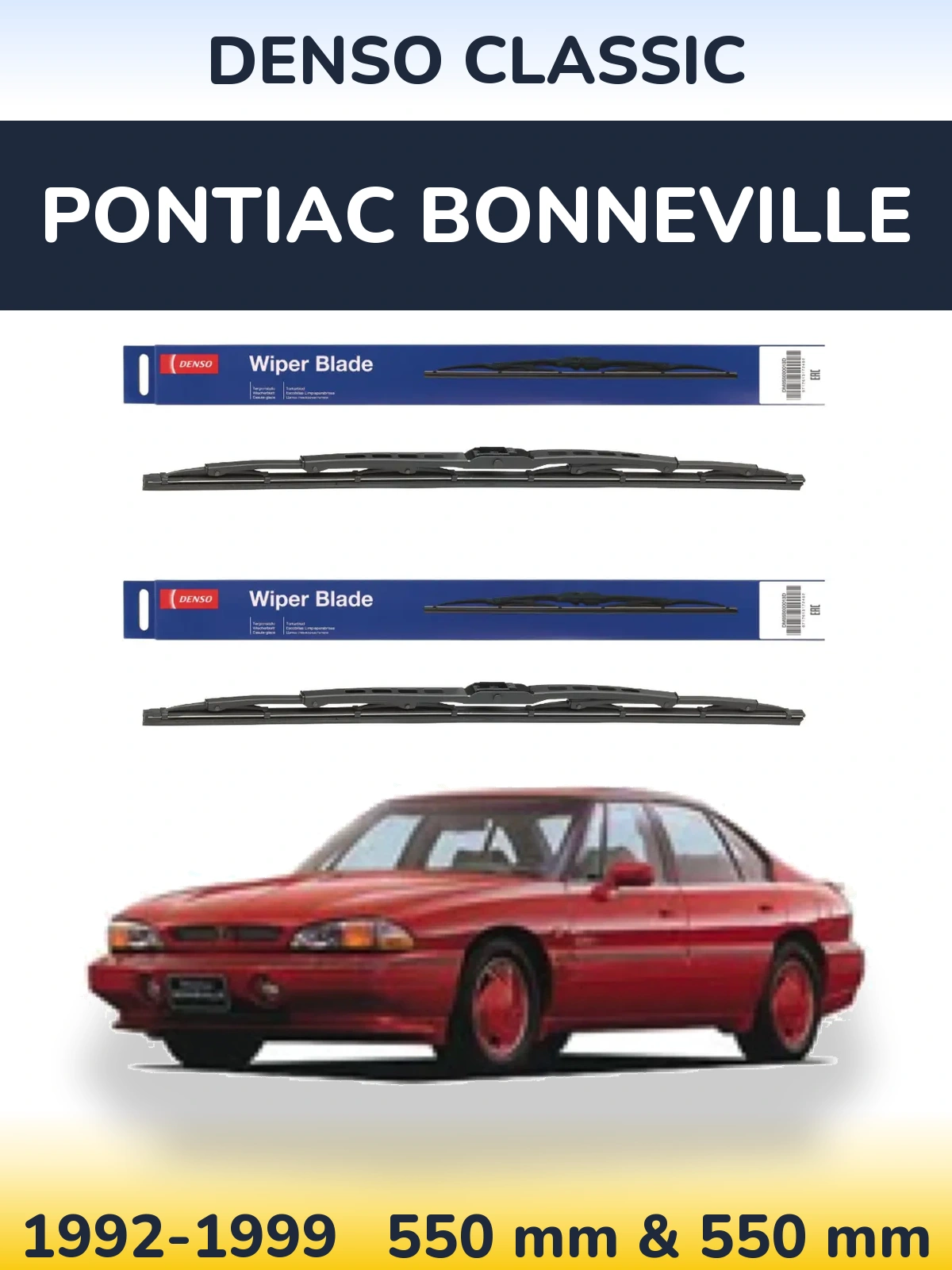 Torkarblad Denso Classic för Pontiac Bonneville