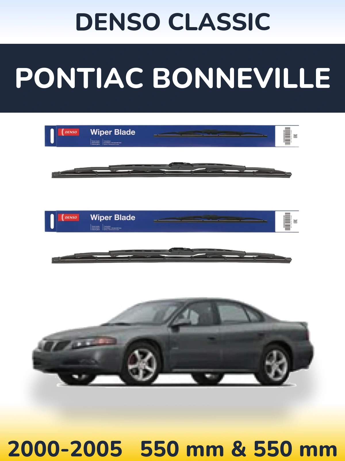Torkarblad Denso Classic för Pontiac Bonneville
