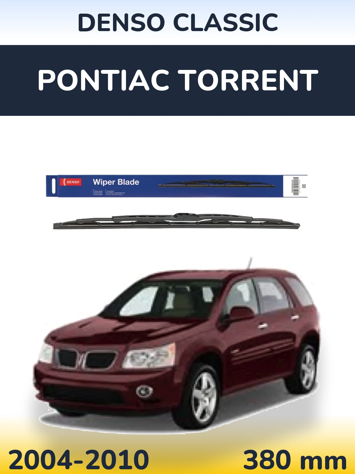 Torkarblad Denso Classic för Pontiac Torrent