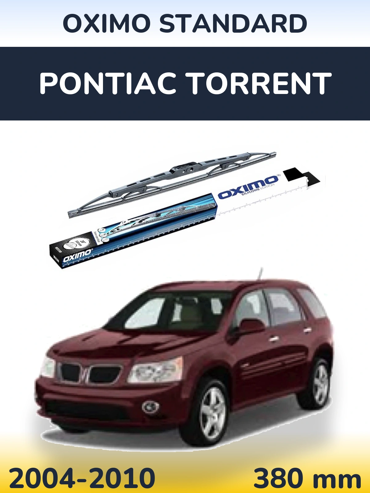 Torkarblad Oximo Standard för Pontiac Torrent