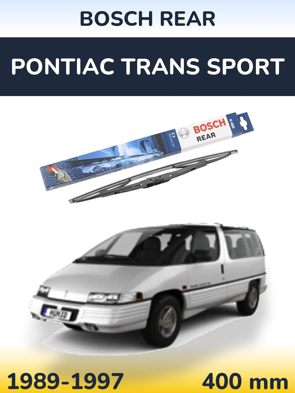 Torkarblad BOSCH Rear för Pontiac Trans Sport