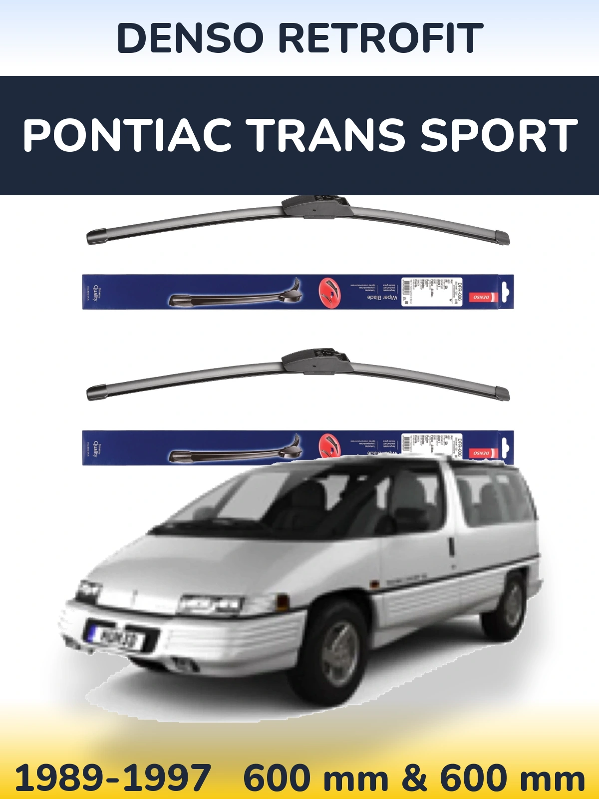 Torkarblad Denso Retrofit för Pontiac Trans Sport