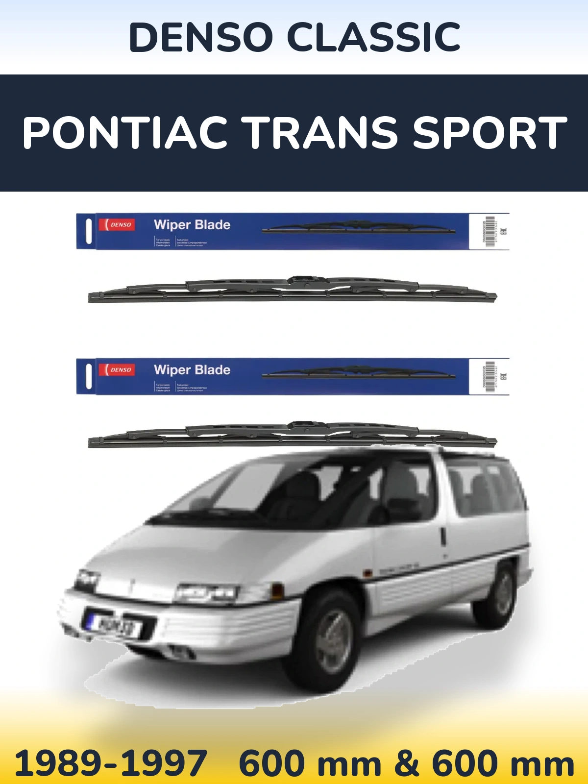 Torkarblad Denso Classic för Pontiac Trans Sport