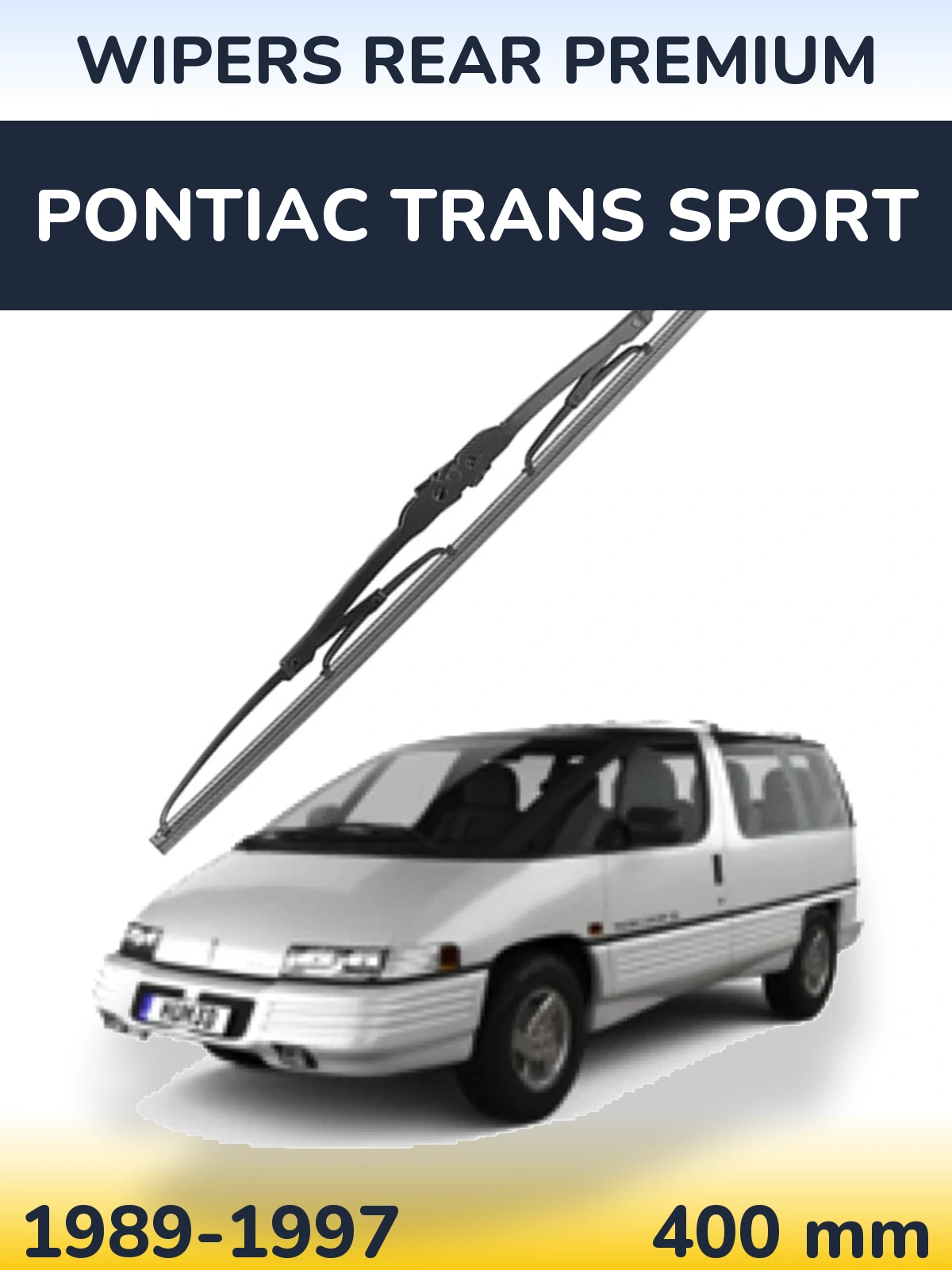 Torkarblad WIPERS REAR PREMIUM för Pontiac Trans Sport