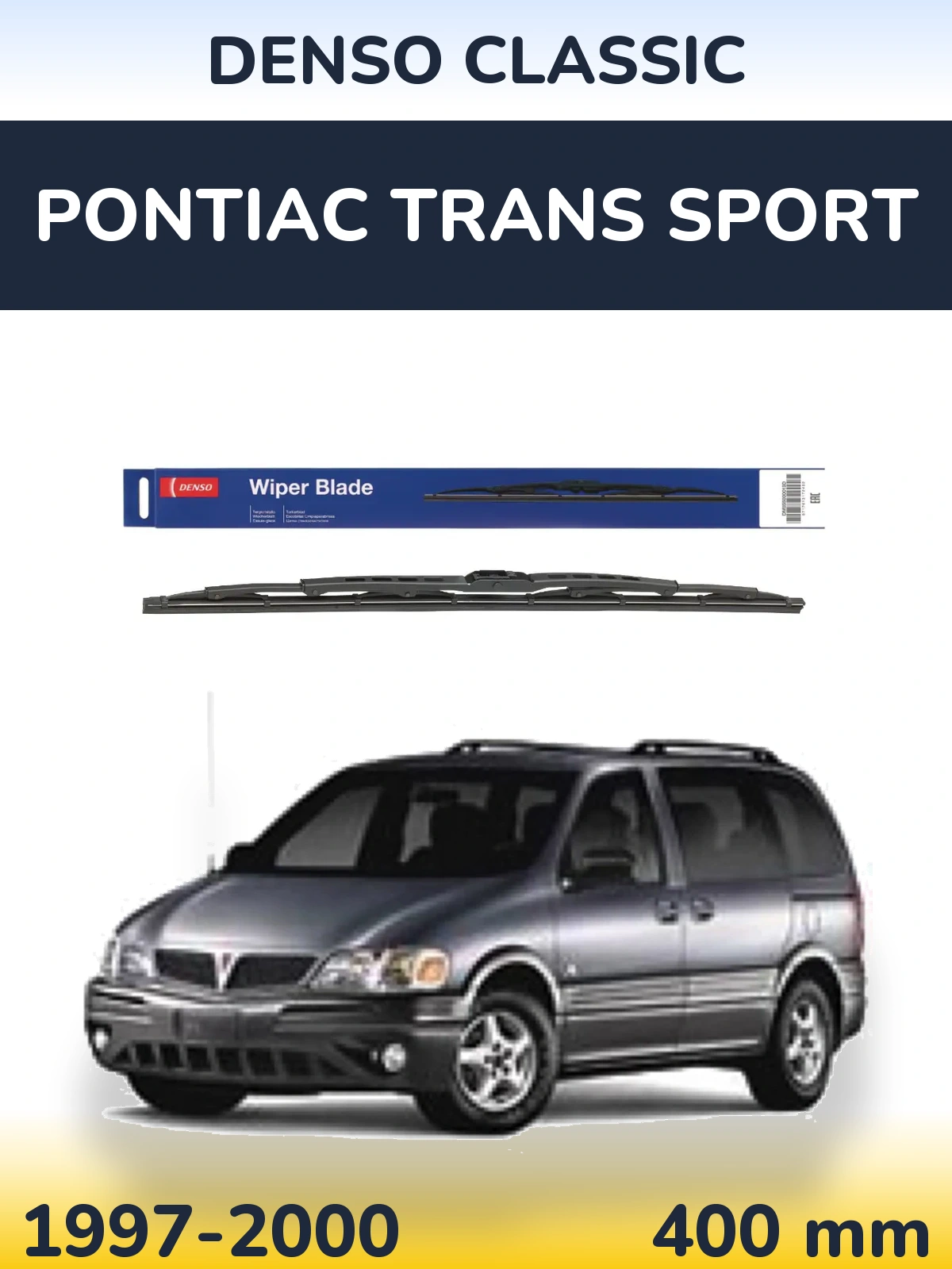 Torkarblad Denso Classic för Pontiac Trans Sport