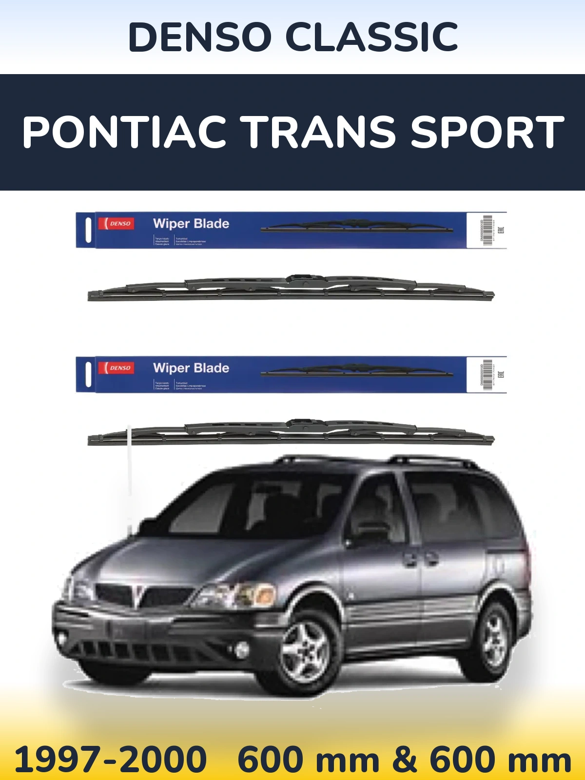 Torkarblad Denso Classic för Pontiac Trans Sport