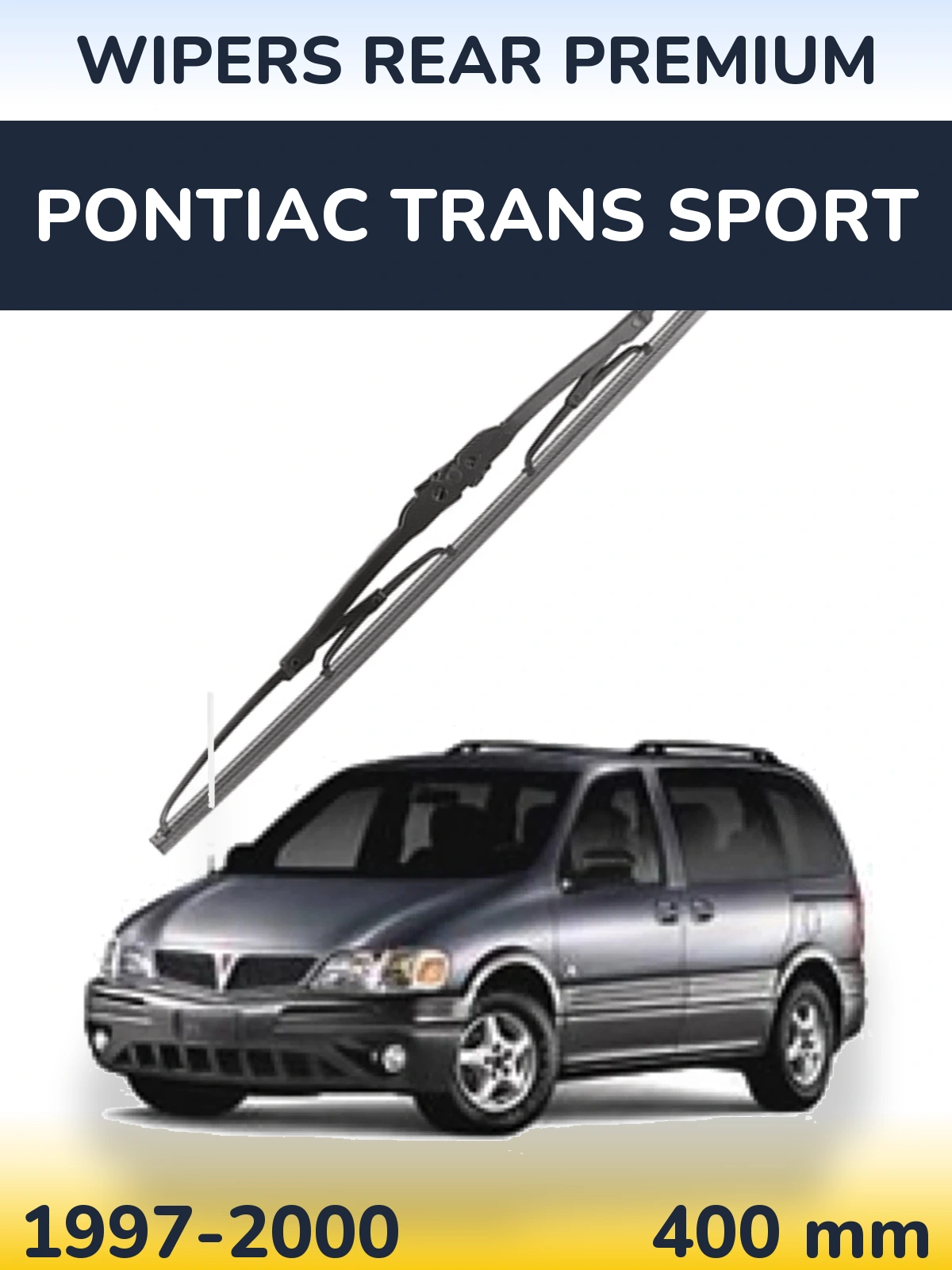 Torkarblad WIPERS REAR PREMIUM för Pontiac Trans Sport
